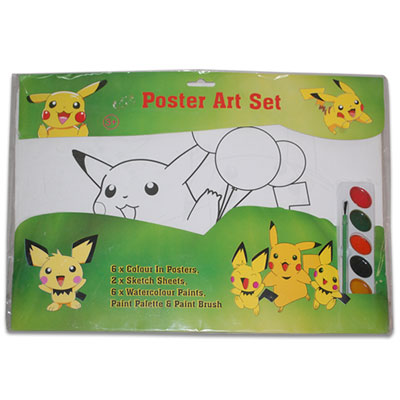 "POSTER ART SET POKEMAN - Click here to View more details about this Product